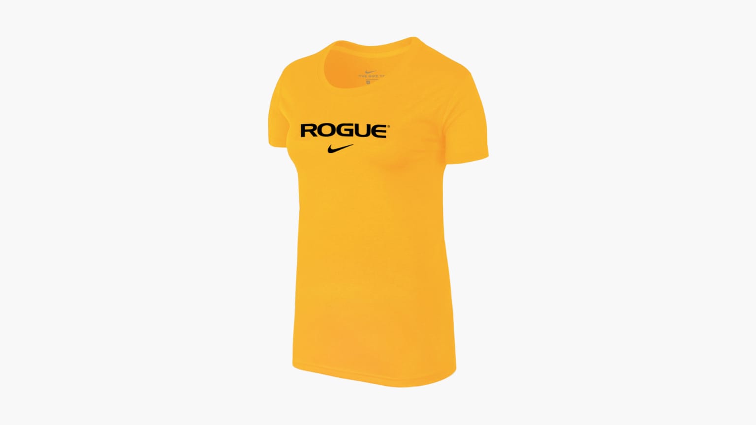 Yellow nike store shirt womens